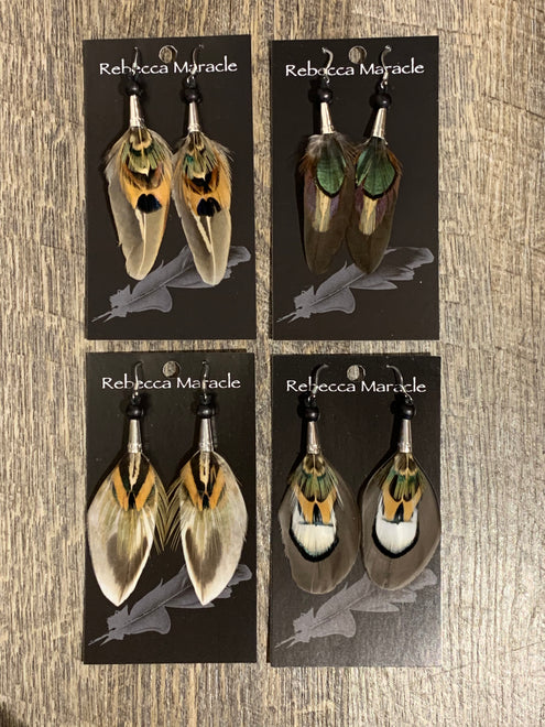 Feather Earrings &amp; Jewelry