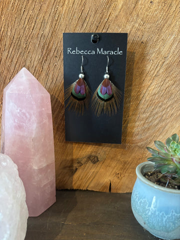 Simple Feather Earrings