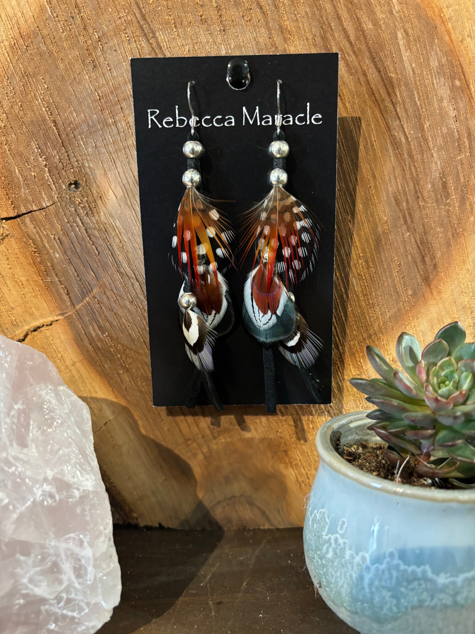 Waterfall earrings