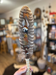 Single Smudge Feather