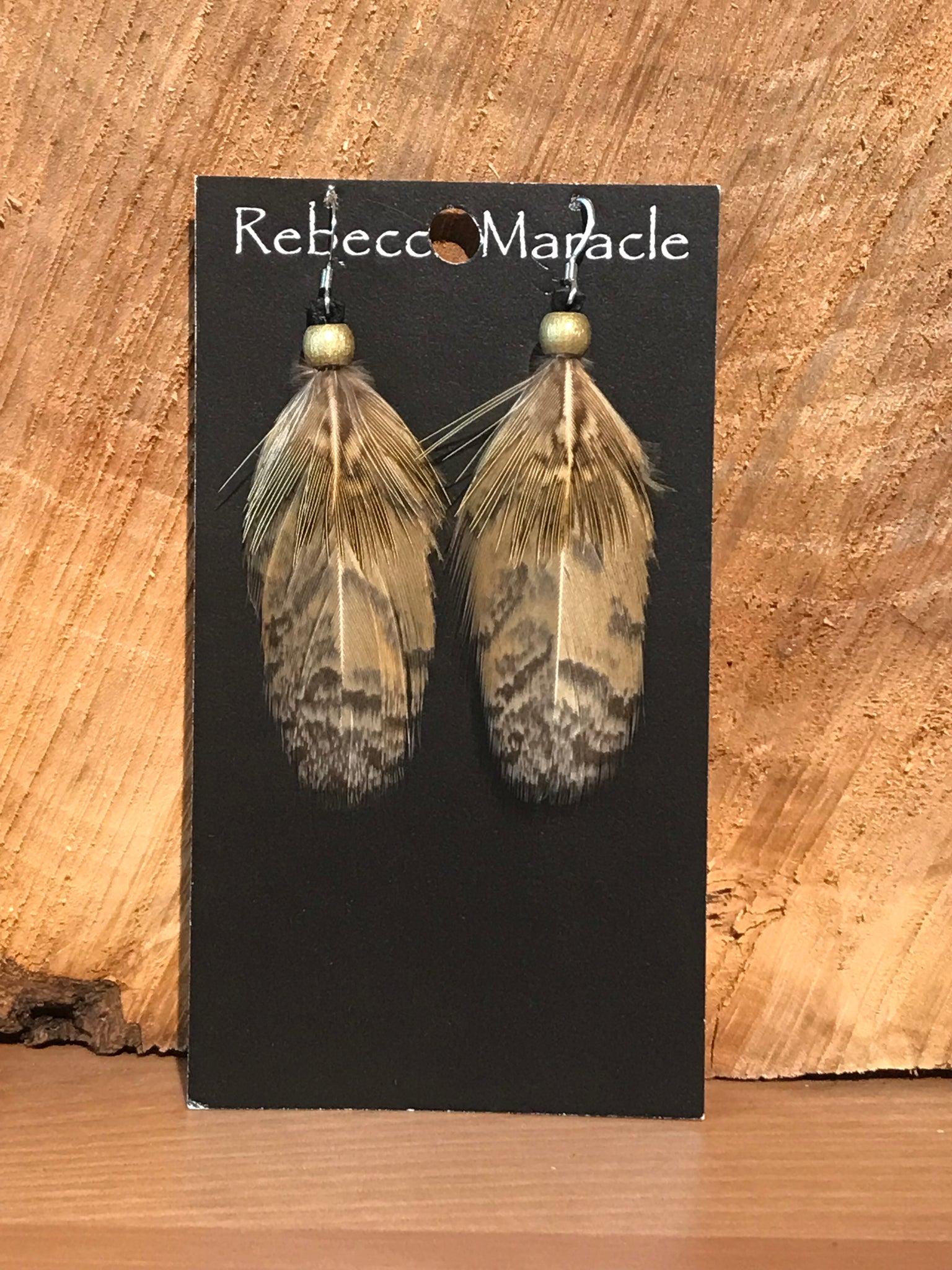 Simple Feather Earrings