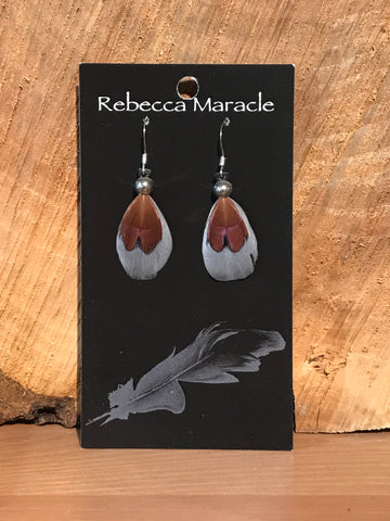 Simple Feather Earrings