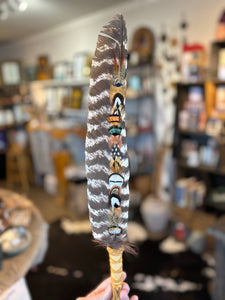 Single Smudge Feather