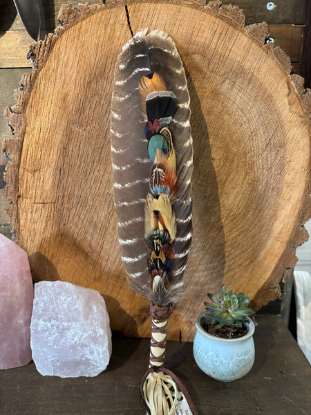 Single Smudge Feather