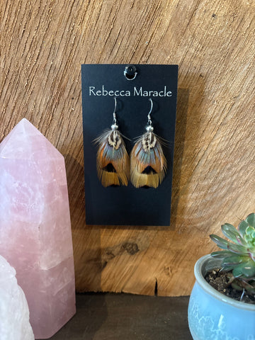 Simple Feather Earrings