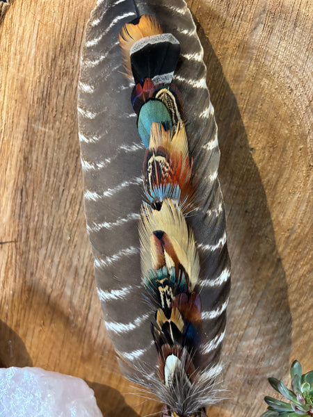 Single Smudge Feather