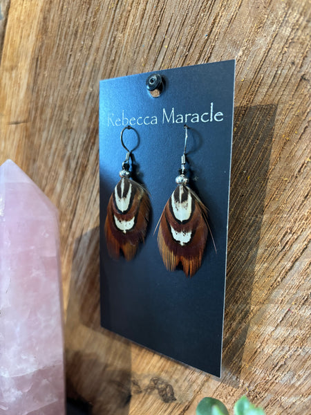 Simple Feather Earrings