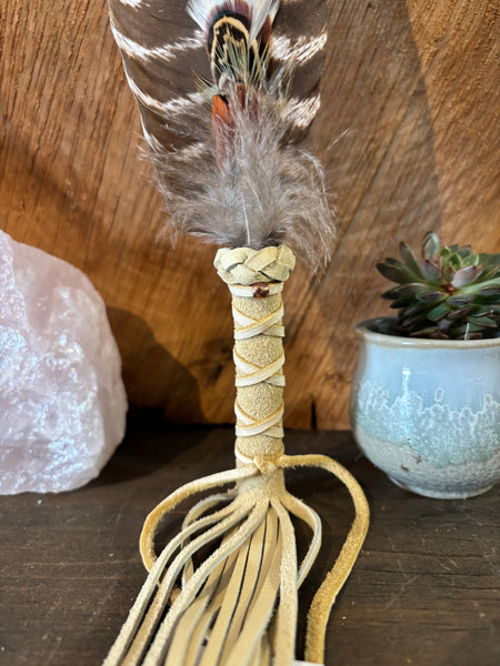 Single Smudge Feather