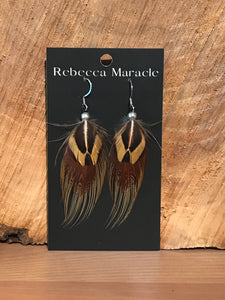 Simple Feather Earrings