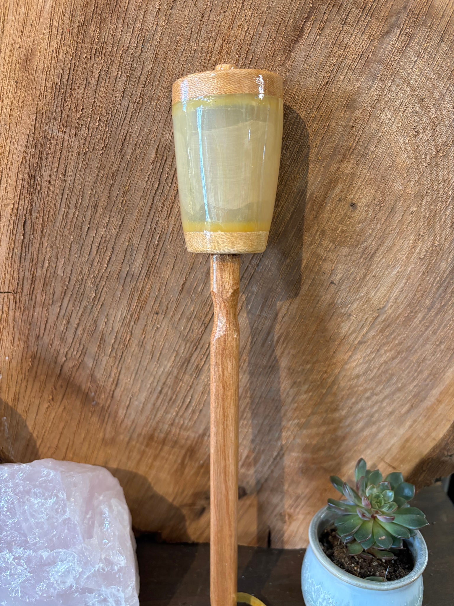 Steer Horn Rattle - Small