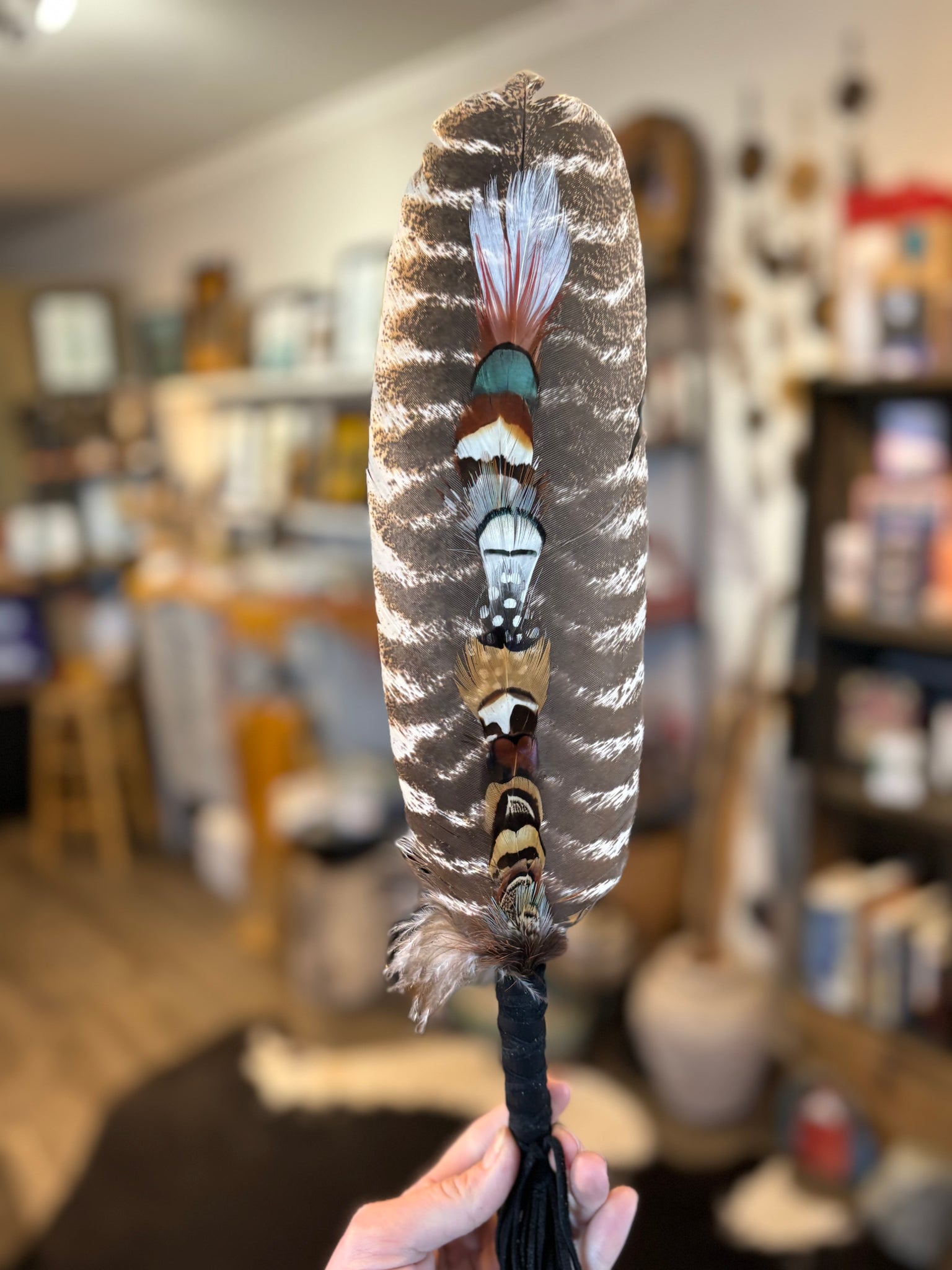 Single Smudge Feather
