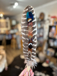 Single Smudge Feather