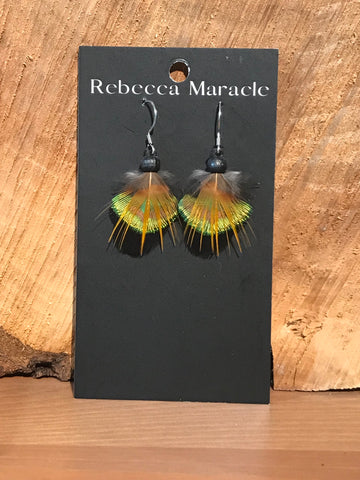 Simple Feather Earrings