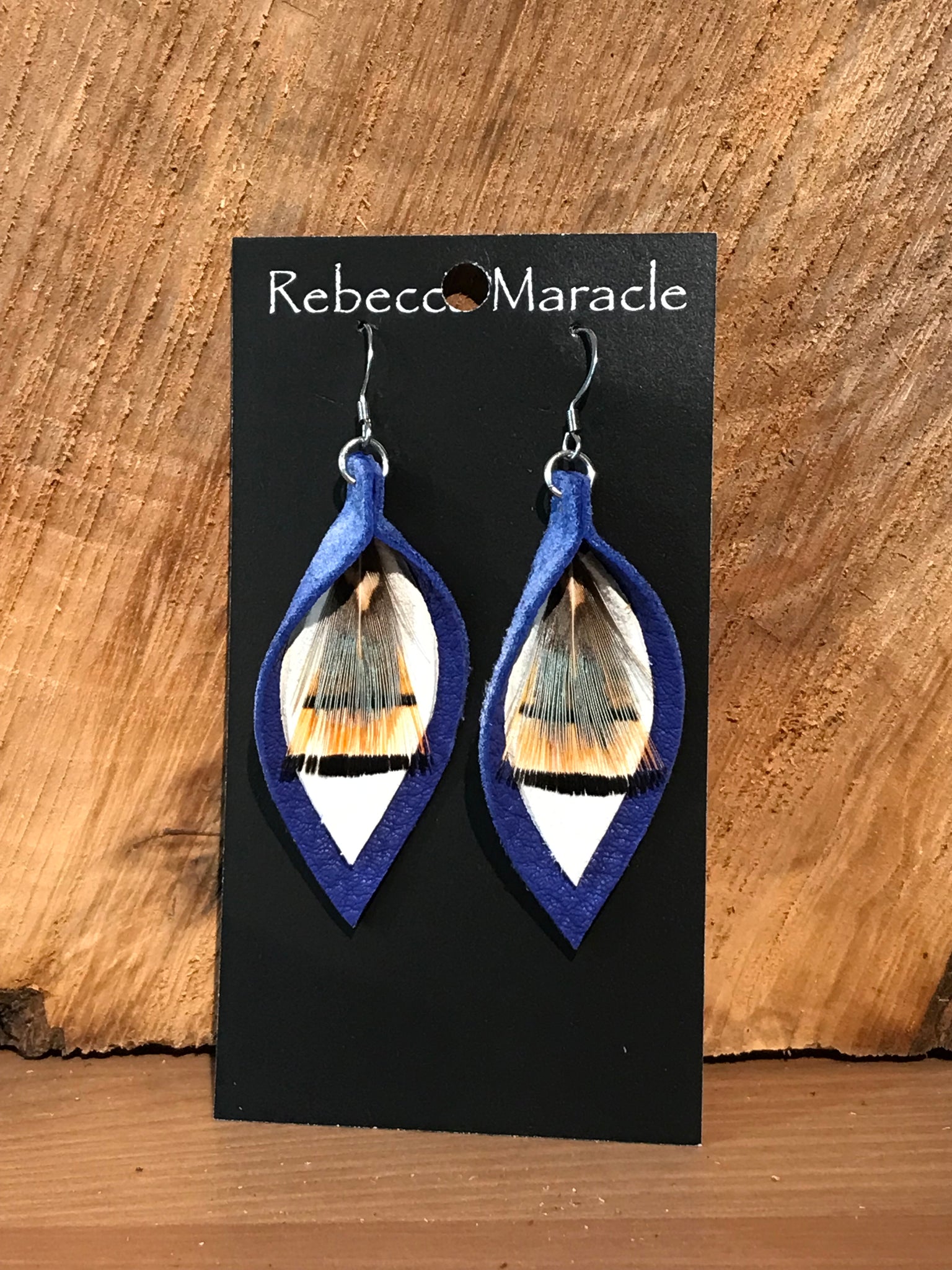 Feather Teardrop Earring