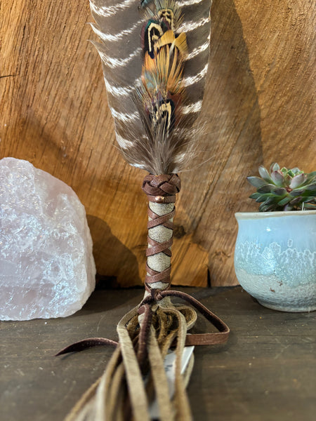Single Smudge Feather