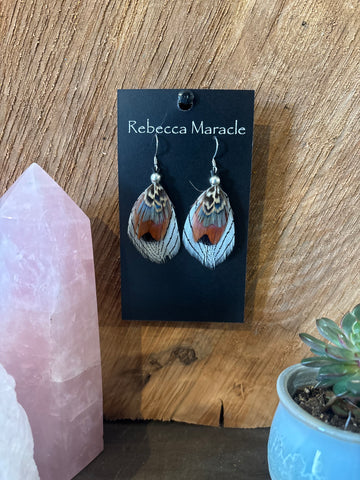 Simple Feather Earrings