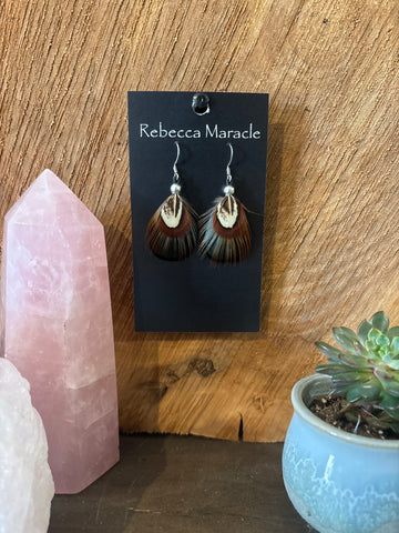 Simple Feather Earrings