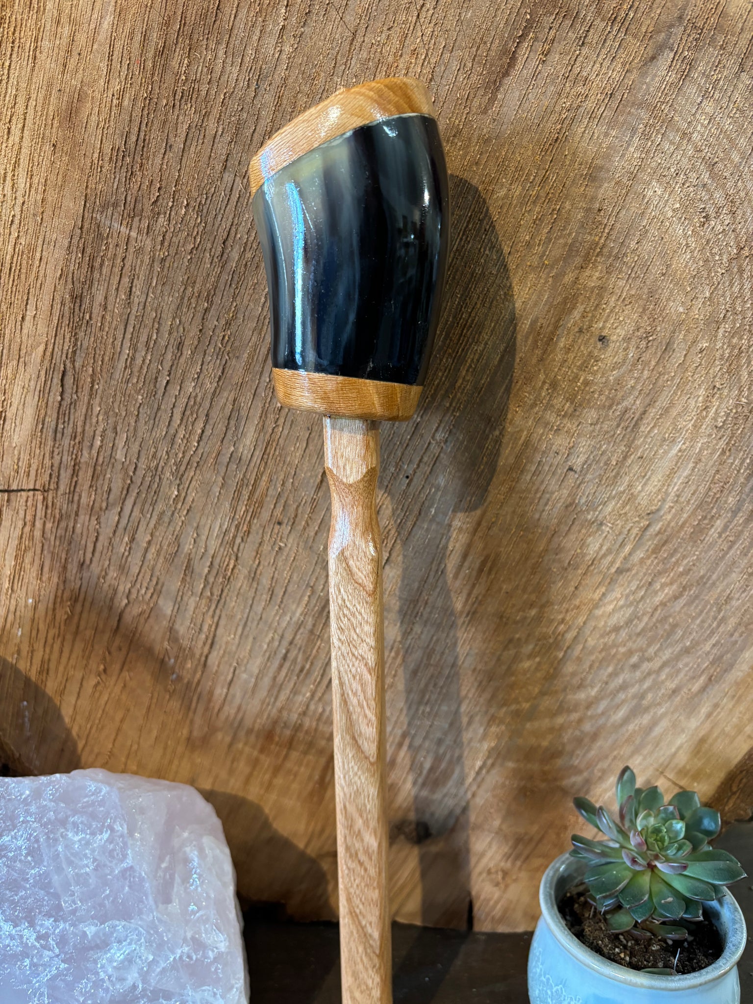 Steer Horn Rattle - Small