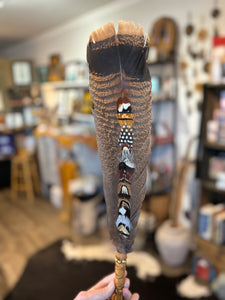 Single Smudge Feather