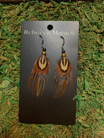 Simple Feather Earring