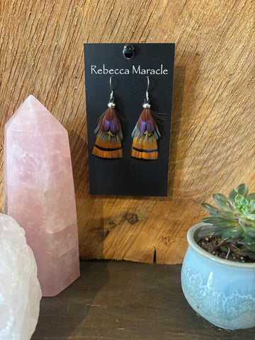 Simple Feather Earrings