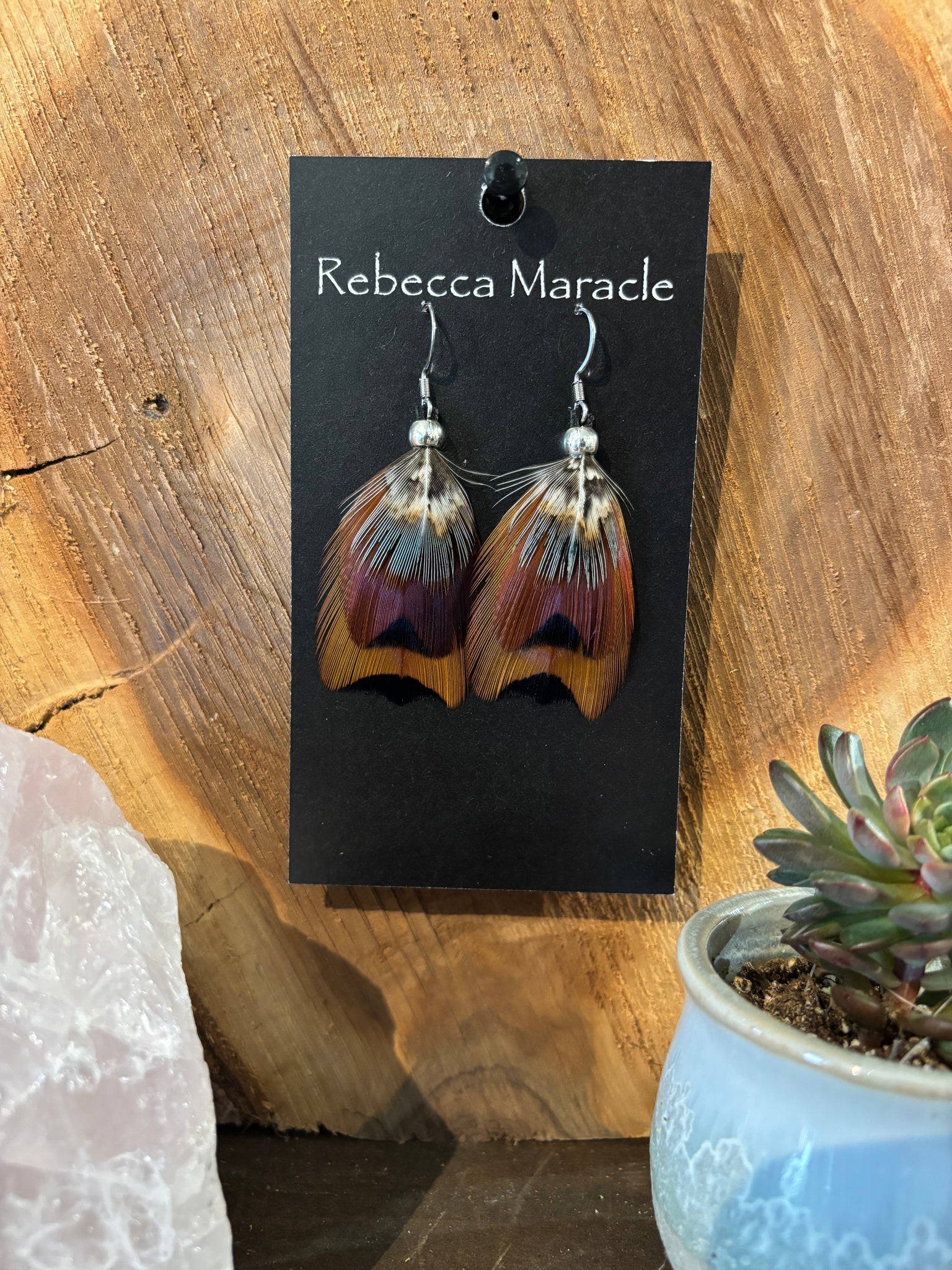 Simple Feather Earring