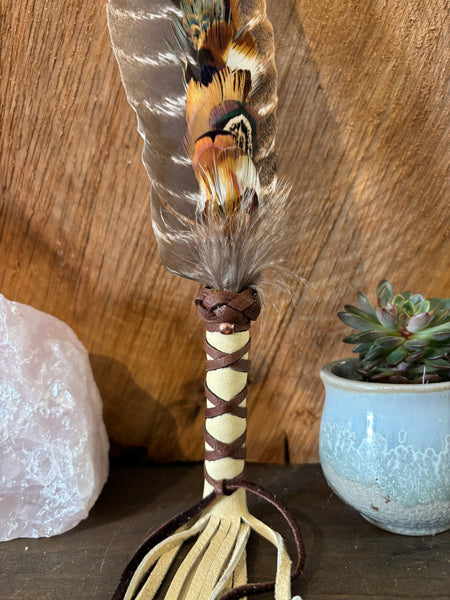 Single Smudge Feather