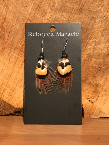 Simple Feather Earrings