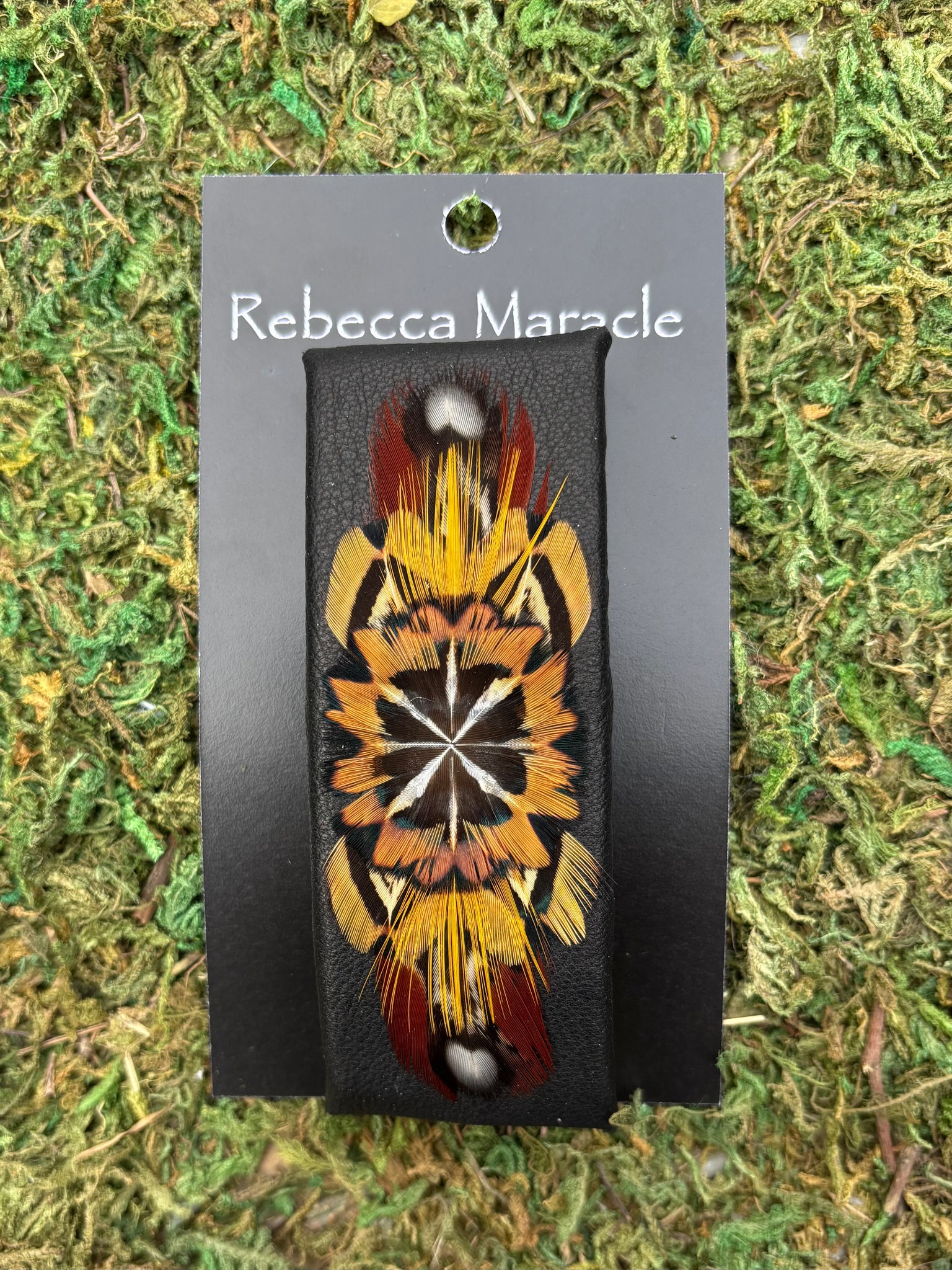 Feather Barrette