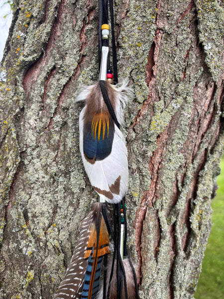 Feather extension hair accessory
