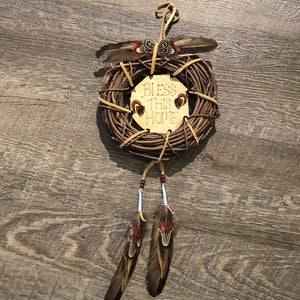 Grapevine Wreath - Bless this home